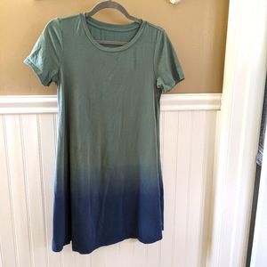 Ombre T-Shirt Dress
